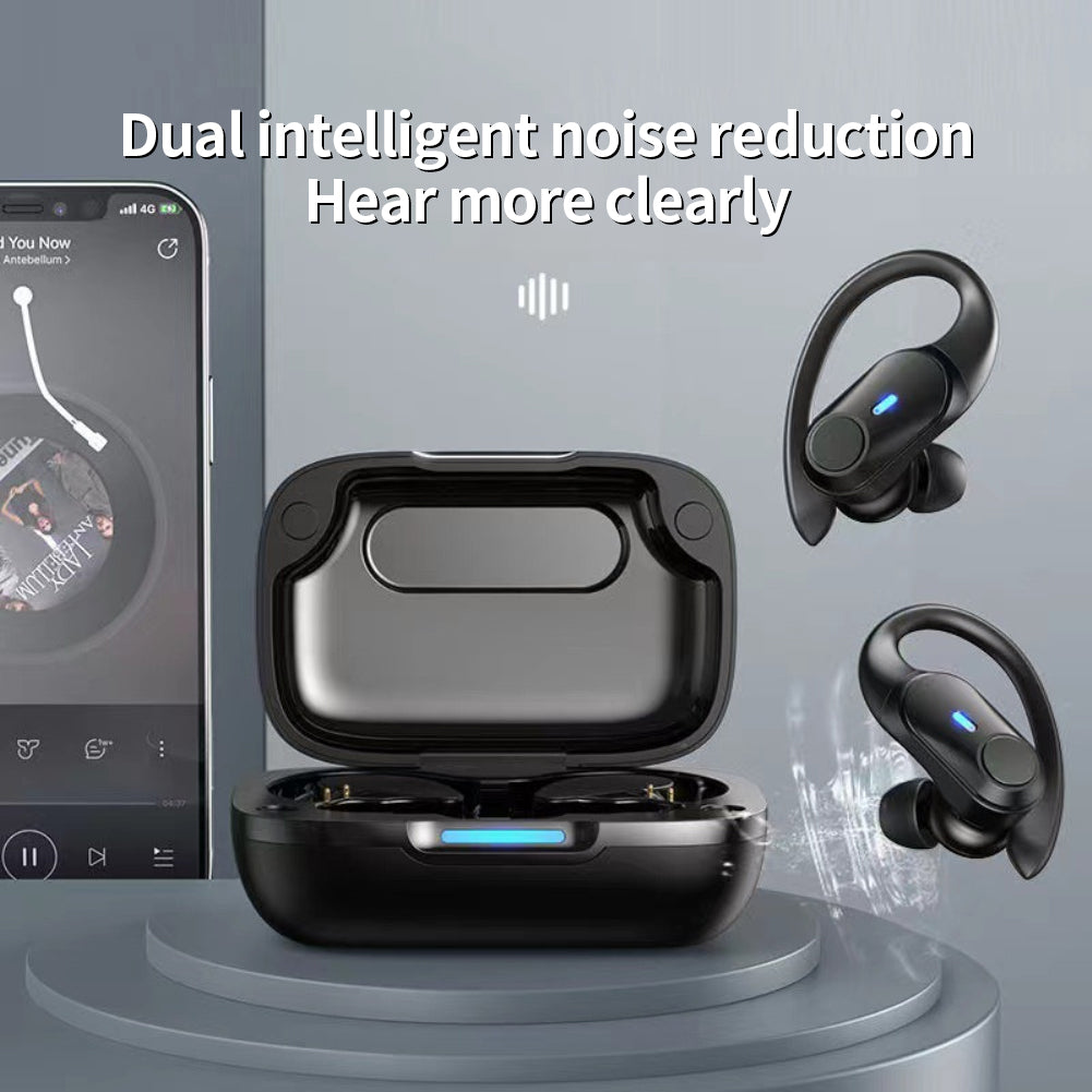 T59 TWS BT 5.1 Ear-hook Gaming Headset Low Latency Stereo Wireless Anti-sweat Sports Headphones for Playing Games Running Fitness T59 TWS BT 5.1 Ear-hook Gaming Headset Low Latency Stereo Wireless Anti-sweat Sports Headphones for Playing Games Running Fitness